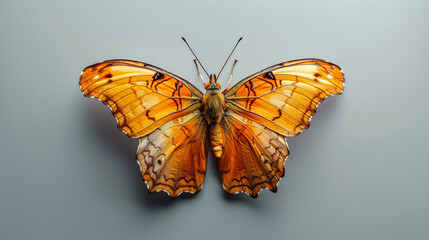 Butterfly Ixias pyrene female underside 