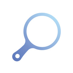 Hand Mirror icon vector stock illustration