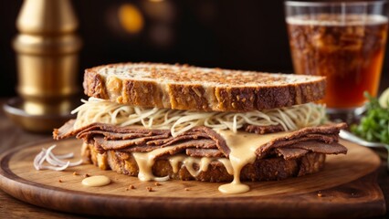 Savor the Moment: Delectable Sandwich Creations Await - obrazy, fototapety, plakaty