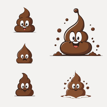 illustration of a poop
