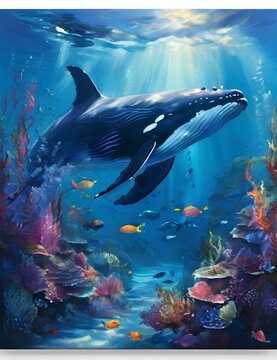 shark in aquarium