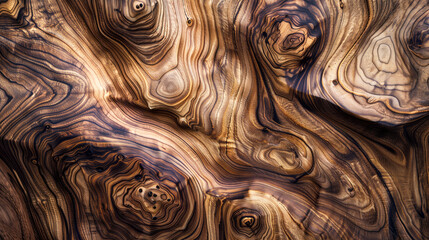 Wooden walnut background, close up view