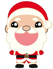 Kids Christmas Santa Claus Illustrations