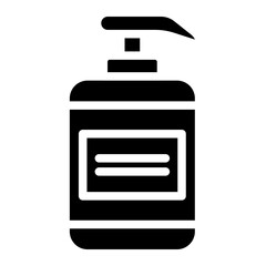 liquid soap glyph 