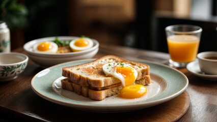 Authentic Kaya Toast - Traditional Singaporean Breakfast