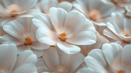 Fototapeta na wymiar White flower,s vector floral