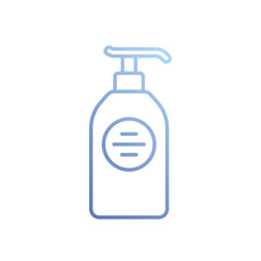 Fototapeta premium Lotion icon vector stock illustration