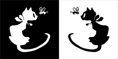 Illustration vector graphics of ChildDarling icon