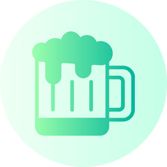beer gradient icon