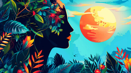 Vibrant posters for World Earth Day