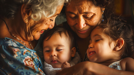 Generations of Love: Unbreakable bond between mothers, grandmothers, and children