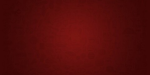 Maroon color horizontal background with abstract design.