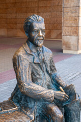 Monument to Wladysław Reymont in Lodz, Lodz Voivodeship, Poland	
