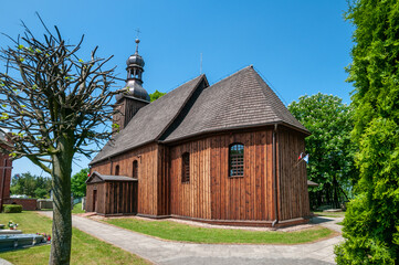 Church of the Purification of the Blessed Virgin Mary in Starygrod, Greater Poland Voivodeship, Poland	