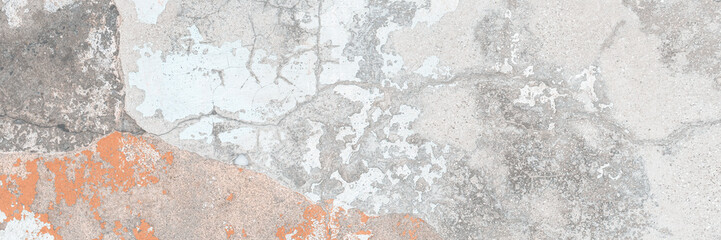 Old wall with cracked plaster. Weathered rough surface. Vintage texture is perfect for background and design.
