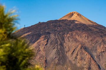 Paisaje en el Parque Nacional del Teide, Tenerife.