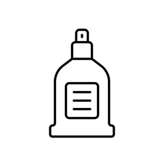 Perfume icon vector stock illustration
