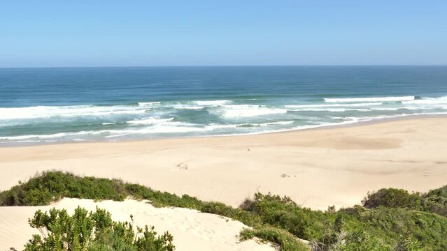 beautiful beach in the addo elephant park near port elizabeth in south africa
