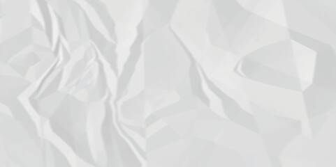 White crumpled paper texture. White wrinkled paper texture. White paper texture. White crumpled and top view textures can be used for background of text or any contents.