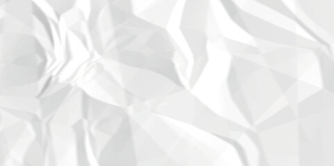 White crumpled paper texture. White wrinkled paper texture. White paper texture. White crumpled and top view textures can be used for background of text or any contents.