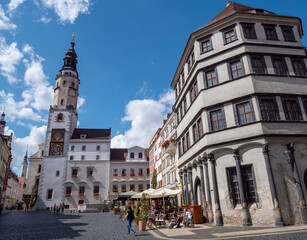 old town hall in goerlitz,saxony germany