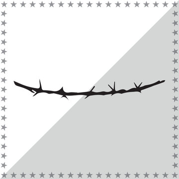 Barbed Wire Silhouette, cute Barbed Wire Vector Silhouette, Cute Barbed Wire cartoon Silhouette, Barbed Wire vector Silhouette, Barbed Wire icon Silhouette, Barbed Wire vector																									