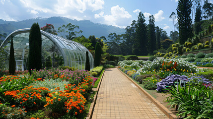 Hakgala Botanical Garden Nuwara Eliya
