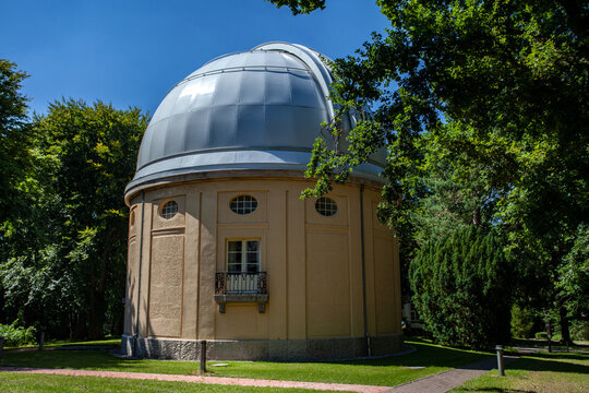 Detail of the Astronomical Observatory at Bergedorf