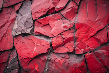 red rock stone surface texture background illustration. Created with Generative AI