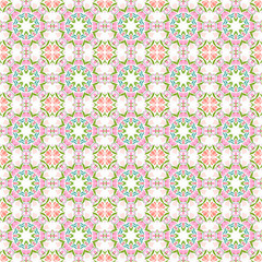 Beautiful floral seamless pattern. Botanical digital paper.