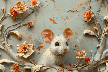 Mysz fantasy - obrazy, fototapety, plakaty