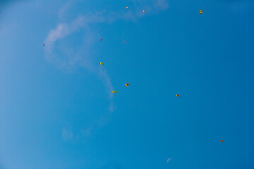 parachute Fly in Sri Lanka.