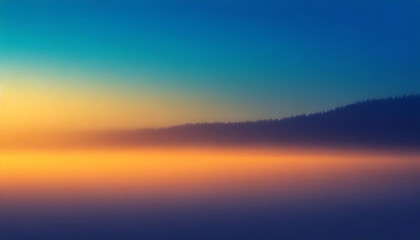 Fototapeta premium sunrise over the lake