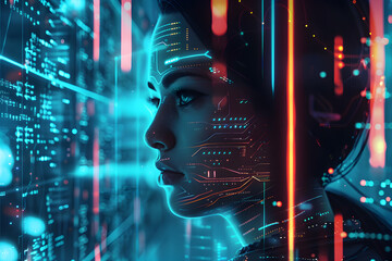 Cyber security concept - cyber walfare