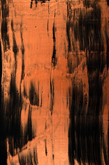 abstract background hand-drawn with a brush gold and black