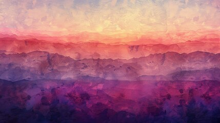 Modern abstract soft colored background with watercolors in dominant red and purple tones