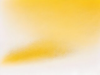 yellow, grainy noisy gradient color on a white background Generative AI