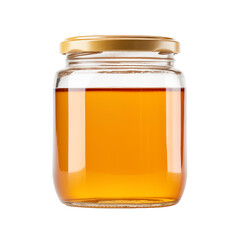 honey jar isolated on transparent or white background, png