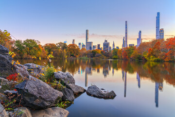 Central Park, New York City, New York, USA in Autumn - 747244501