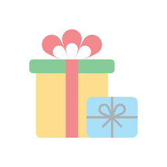 Gifts icon vector stock illustration