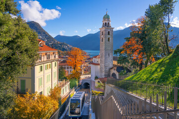 Lugano, Switzerland - 747247928