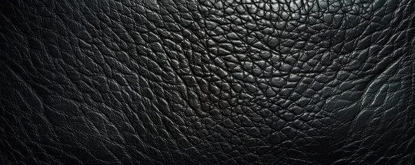 rough black leather texture 