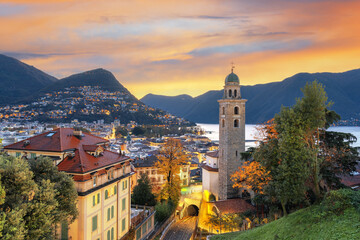 Lugano, Switzerland - 747249767