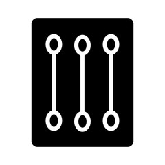 Beauty Cosmetic Girl Glyph Icon