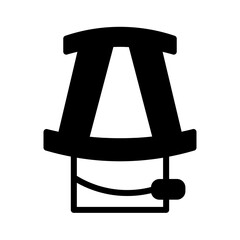 Breathe Filter Parts Glyph Icon