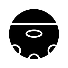 Naklejka premium Auto Car Drive Glyph Icon