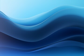 Fototapeta premium Dark Blue to Light Blue abstract fluid gradient design, curved wave in motion background for banner, wallpaper, poster, template, flier and cover
