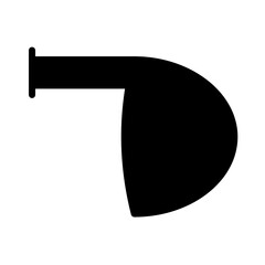 Car Engine Machine Glyph Icon