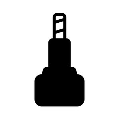 Obraz premium Gear Parts Transport Glyph Icon