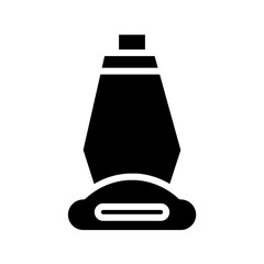 Car Part Seat Glyph Icon